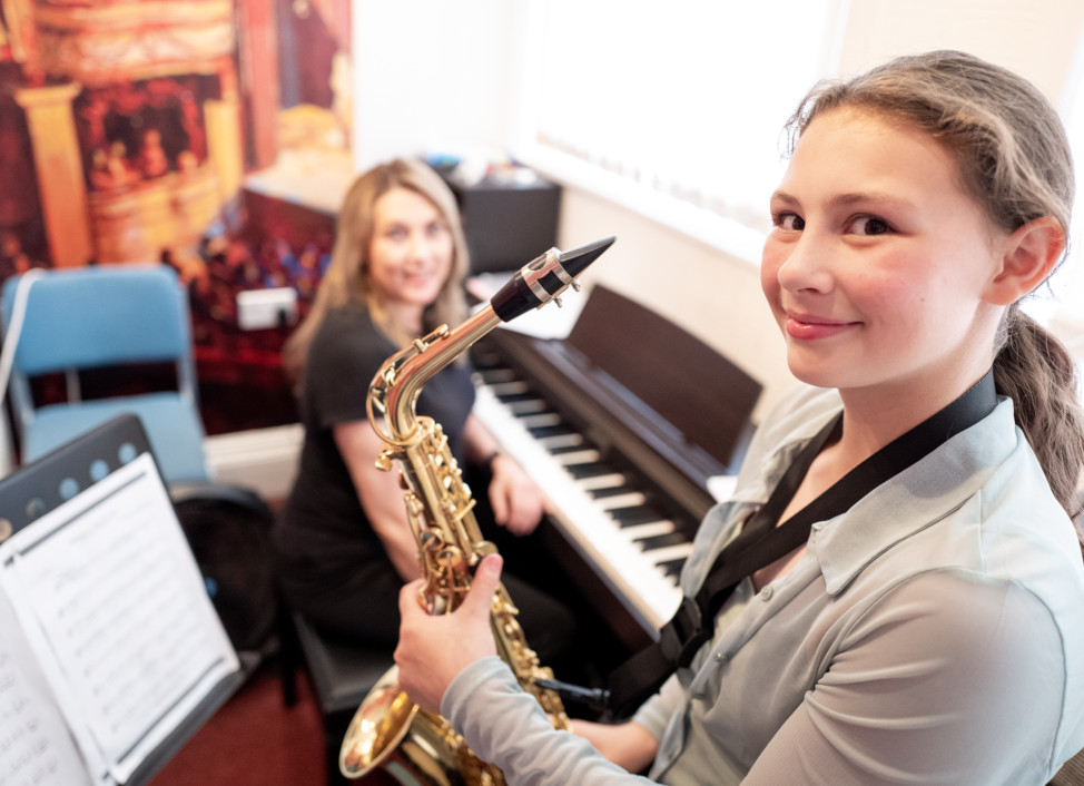 Saxophone Lessons with Audrey - part of Woodwind Lessons