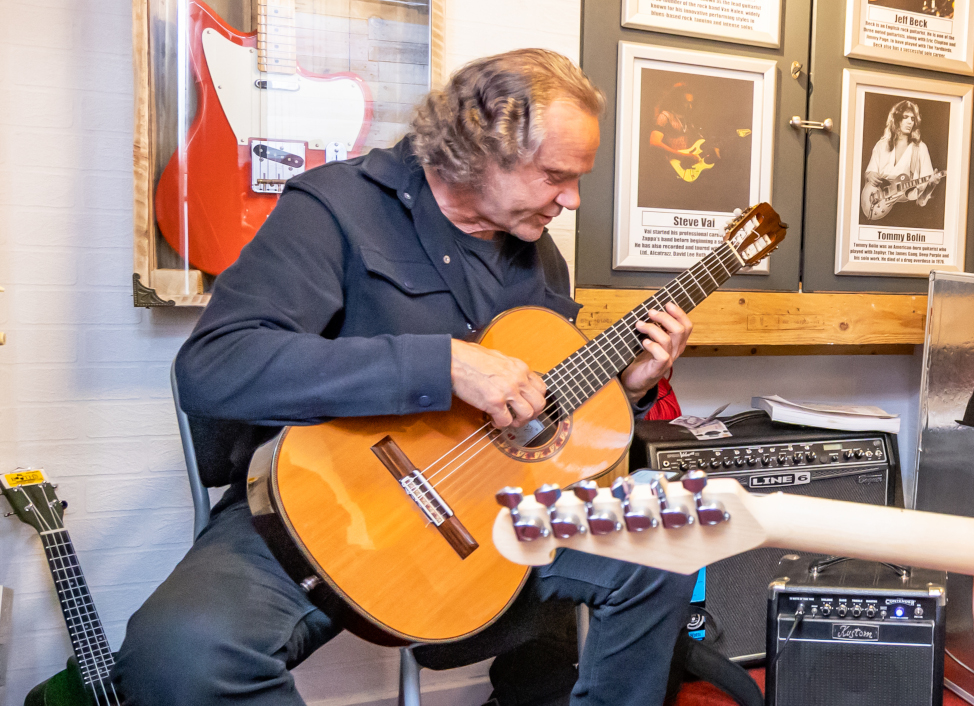 Classical Guitar Lessons at Booths - Robin Classical Tutor