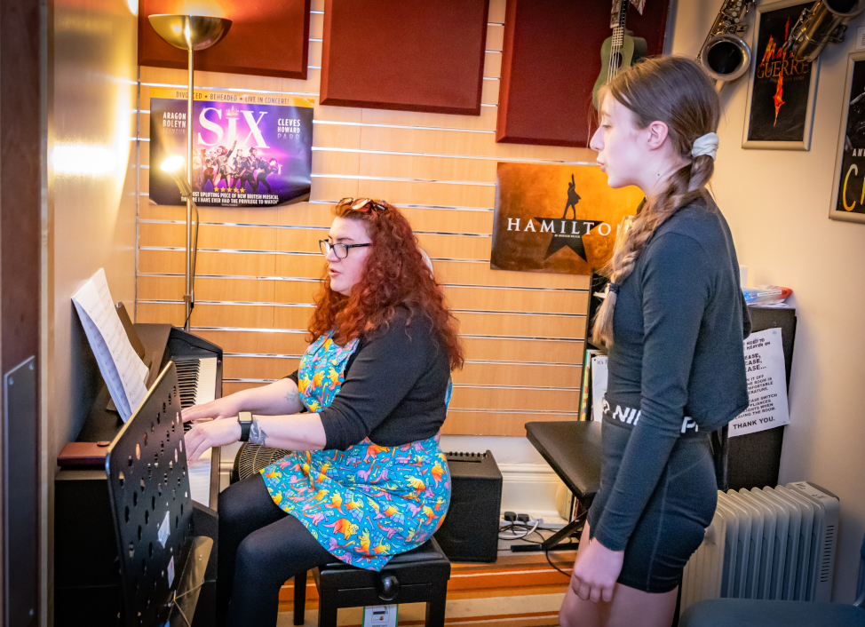 Singing Lessons at Booths with Ruth